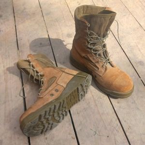 Belleville Steel Toe Army Boots | Leather Work / Hiking Boots |